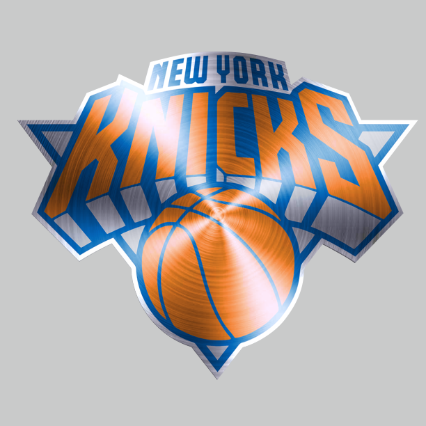 New York Knicks Stainless steel logo vinyl decal